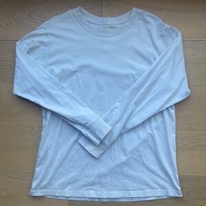Lululemon Long Sleeve Tee in Bone